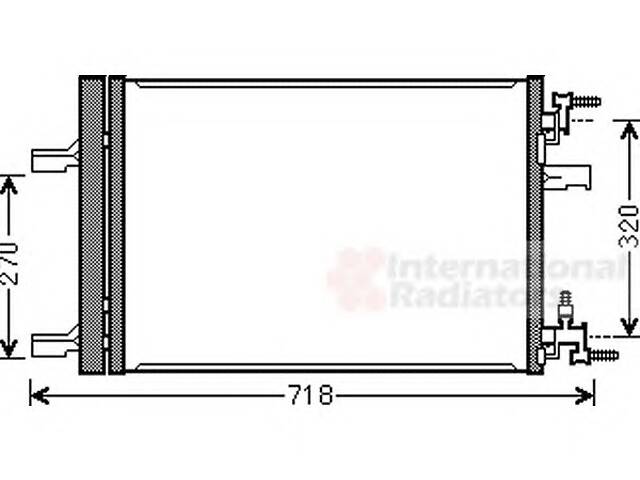 Радіатор кондиціонера для моделей: CHEVROLET (CRUZE, CRUZE), OPEL (ASTRA, ASTRA, ASTRA, ASTRA), VAUXHALL (ASTRA, ASTRA)