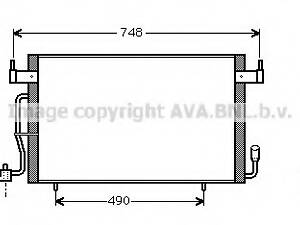 Радіатор кондиціонера для моделей: CITROËN (BERLINGO, BERLINGO, XSARA, XSARA, XSARA), PEUGEOT (PARTNER,PARTNER)