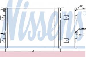 Радиатор кондиционера для моделей: DACIA (LOGAN, LOGAN,SANDERO,LOGAN,LOGAN,DUSTER), LADA (LARGUS,LARGUS), RENAULT (LOGA