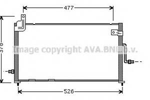 Радіатор кондиціонера для моделей: DAEWOO (MATIZ)