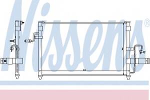 Радіатор кондиціонера для моделей: DAEWOO (NUBIRA, NUBIRA, NUBIRA)