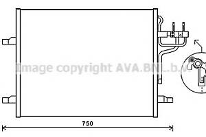 Радиатор кондиционера  для моделей: FORD (KUGA)
