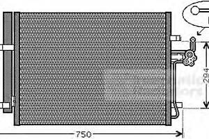 Радиатор кондиционера для моделей: FORD (MONDEO, MONDEO,MONDEO), LAND ROVER (FREELANDER)