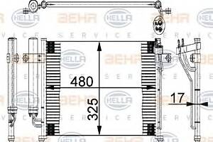 Радиатор кондиционера для моделей: HYUNDAI (GETZ)