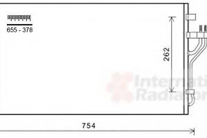 Радиатор кондиционера для моделей: HYUNDAI (ix35), KIA (SPORTAGE)