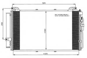 Радиатор кондиционера для моделей: HYUNDAI (MATRIX)