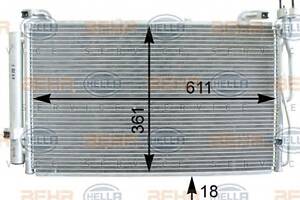 Радиатор кондиционера для моделей: HYUNDAI (MATRIX)