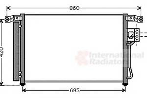 Радиатор кондиционера для моделей: HYUNDAI (SANTA-FE, SANTA-FE)