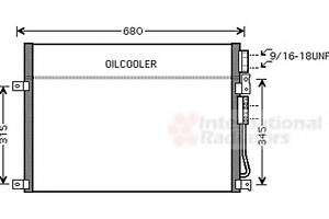 Радиатор кондиционера для моделей: JEEP (GRAND-CHEROKEE, COMMANDER)
