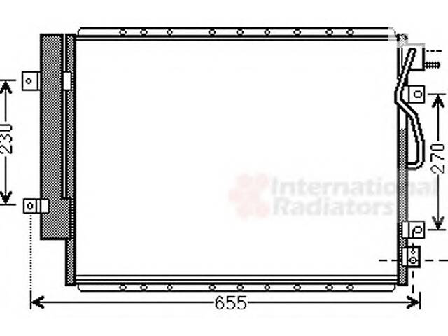 Радіатор кондиціонера для моделей: KIA (SORENTO)