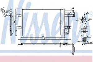 Радиатор кондиционера  для моделей: MAZDA (5)