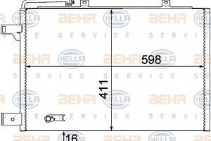 Радіатор кондиціонера для моделей: MERCEDES-BENZ (A-CLASS, B-CLASS)