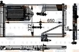 Радиатор кондиционера для моделей: MERCEDES-BENZ (C-CLASS, C-CLASS,C-CLASS,CLK)