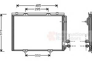 Радіатор кондиціонера для моделей: MERCEDES-BENZ (E-CLASS, E-CLASS)