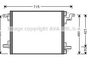 Радиатор кондиционера для моделей: MERCEDES-BENZ (M-CLASS)