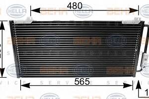 Радиатор кондиционера для моделей: MG (MG, MG,MG), ROVER (400,400,200,400,200,45,25,45)