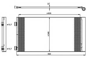 Радиатор кондиционера для моделей: MINI (CLUBMAN, COOPER,CABRIO,COUNTRYMAN,COUPE,ROADSTER)