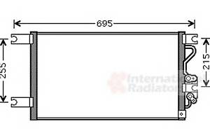 Радіатор кондиціонера для моделей: MITSUBISHI (PAJERO, PAJERO)