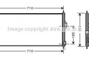 Радиатор кондиционера  для моделей: NISSAN (ALMERA, ALMERA,PRIMERA,PRIMERA,PRIMERA)