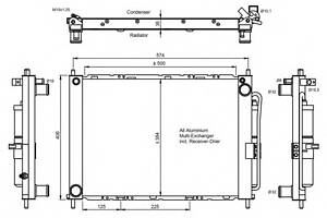 Радиатор кондиционера для моделей: NISSAN (MICRA), RENAULT (MODUS,CLIO,CLIO)