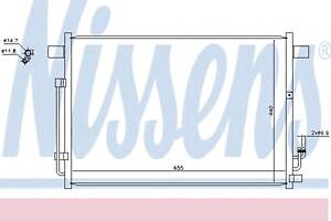 Радиатор кондиционера для моделей: NISSAN (MURANO)