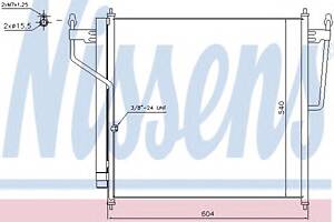 Радиатор кондиционера для моделей: NISSAN (TITAN, ARMADA)