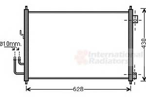 Радіатор кондиціонера для моделей: NISSAN (X-TRAIL)