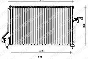 Радиатор кондиционера для моделей: OPEL (ASTRA, ASTRA,ASTRA,ASTRA,ASTRA,ASTRA,ASTRA,ASTRA), VAUXHALL (ASTRA,ASTRA,ASTRA