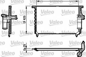 Радиатор кондиционера  для моделей: OPEL (OMEGA, OMEGA), VAUXHALL (OMEGA,OMEGA)
