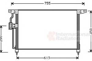 Радиатор кондиционера  для моделей: OPEL (OMEGA, OMEGA)