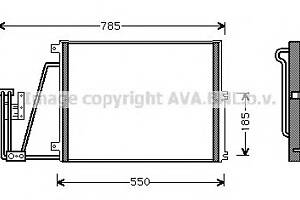 Радиатор кондиционера для моделей: OPEL (VECTRA, VECTRA,VECTRA), VAUXHALL (VECTRA,VECTRA,VECTRA)