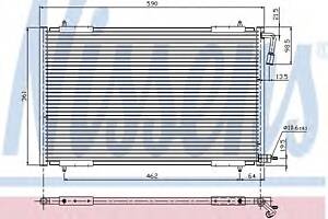 Радиатор кондиционера  для моделей: PEUGEOT (206, 206,206,206)