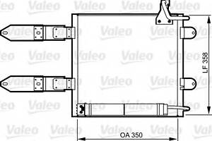 Радіатор кондиціонера для моделей: SEAT (AROSA), VOLKSWAGEN (LUPO, POLO, POLO)