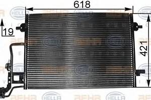 Радиатор кондиционера для моделей: SKODA (SUPERB), VOLKSWAGEN (PASSAT,PASSAT), VW (SVW) (PASSAT,PASSAT)