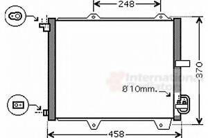 Радиатор кондиционера для моделей: SUBARU (JUSTY), SUZUKI (IGNIS)