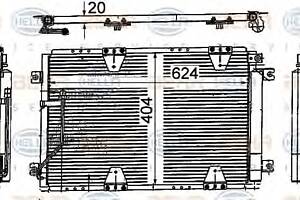 Радиатор кондиционера для моделей: SUZUKI (GRAND-VITARA)