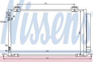 Радиатор кондиционера для моделей: TOYOTA (AVENSIS, AVENSIS,AVENSIS)