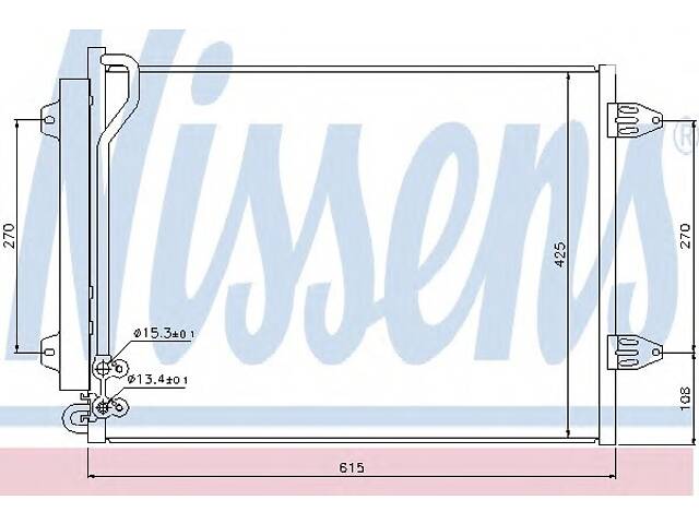 Радиатор кондиционера для моделей: VOLKSWAGEN (PASSAT, PASSAT,PASSAT,PASSAT,PASSAT,PASSAT-CC,PASSAT)