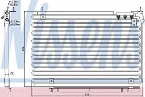 Радиатор кондиционера для моделей: VOLVO (940, 940,940,960,960,940)