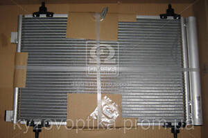 Радиатор кондиционера (конденсер) Citroen c4 (1,6) Ситроен c4 2005-2010