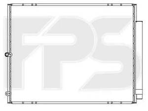 Радіатор кондиціонера (Конденсер) Lexus RX300 (04-08) 3.0 (AVA)