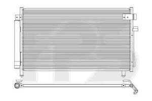 Радиатор кондиционера (конденсер) Subaru (FPS) FP 67 K499