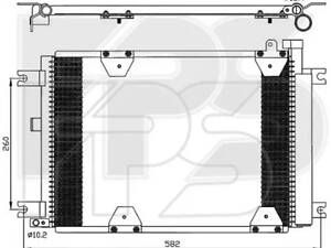 Радиатор кондиционера (конденсер) Suzuki Vitara (Тайвань) FP 68 K18