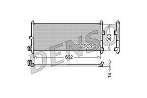 Радиатор кондиционера 1.6MPI 16V, 1.8MPI 16V, 2.0MPI 16V, 1.5DCI 8V, 2.2TDCI 16V, 1.9DCI 8V DCN46011 NISSAN Almera N16 0