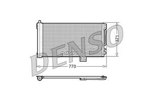 Радіатор кондиціонера 3.2MPI 18V, 2.6MPI 18V, 1.8MPI 16V, 2.0MPI 16V, 5.0MPI 24V DCN17014 MERCEDES-BENZ SLK R171 04-11, CLK W209 02-10, C-Class W203 00-07
