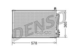 Радиатор кондиционера DCN10008 FORD Fiesta 02-09, Fusion 02-12; MAZDA 2 DY 03-07