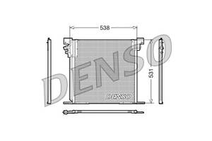 Радіатор кондиціонера DCN17030 MERCEDES-BENZ Vito W638 96-03