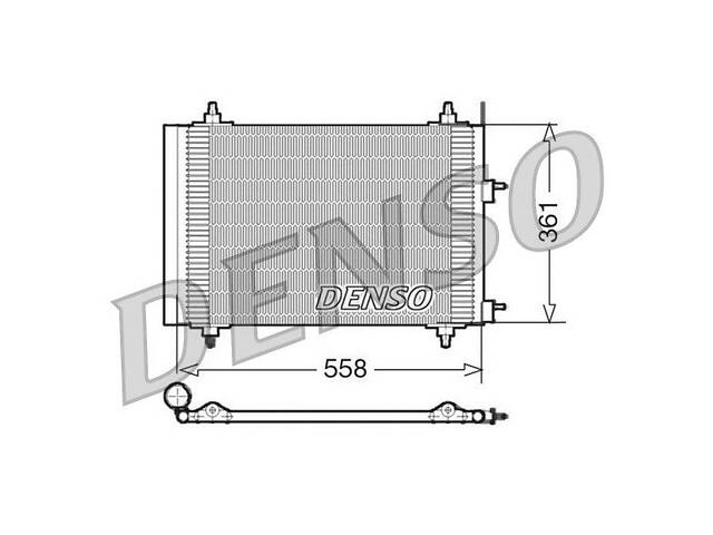 Радиатор кондиционера DCN21015 PEUGEOT 307 01-11