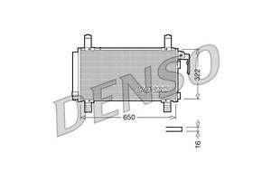 Радіатор кондиціонера DCN44006 MAZDA 6 (GH) 08-12, 6 (GG) 02-07