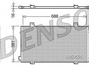 Радіатор кондиціонера DENSO DCN23017 на RENAULT MASTER II Van (FD)